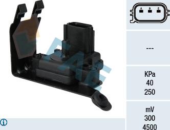 FAE 15080 - Sensor, intake manifold pressure onlydrive.pro