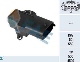 FAE 15167 - Sensor, intake manifold pressure onlydrive.pro