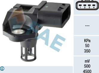 FAE 15109 - Sensor, intake manifold pressure onlydrive.pro