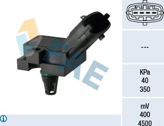 FAE 15188 - Sensor, intake manifold pressure onlydrive.pro