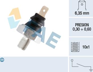 FAE 12970 - Sender Unit, oil pressure onlydrive.pro