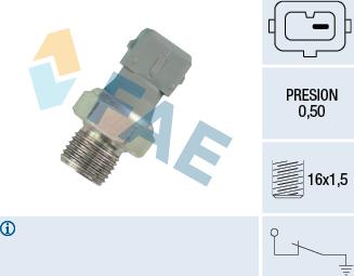 FAE 12460 - Sender Unit, oil pressure onlydrive.pro