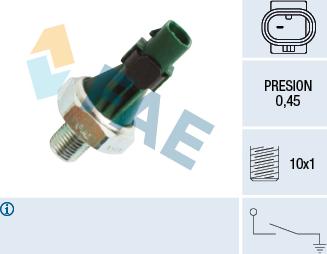 FAE 12571 - Sender Unit, oil pressure onlydrive.pro