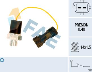 FAE 12650 - Sender Unit, oil pressure onlydrive.pro