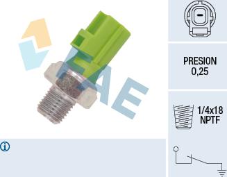 FAE 12613 - Sender Unit, oil pressure onlydrive.pro