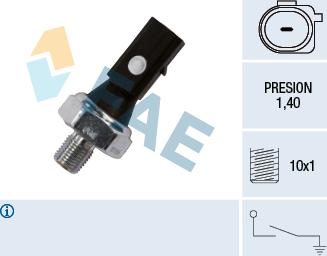 FAE 12885 - Sender Unit, oil pressure onlydrive.pro