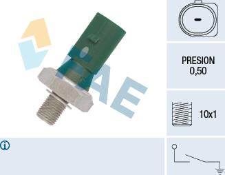 FAE 12881 - Sender Unit, oil pressure onlydrive.pro