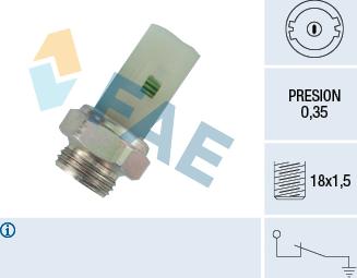 FAE 12380 - Sender Unit, oil pressure onlydrive.pro