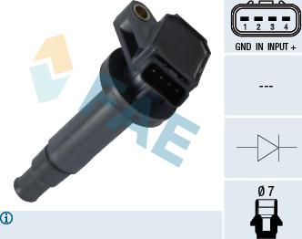 FAE 80282 - Ignition Coil onlydrive.pro