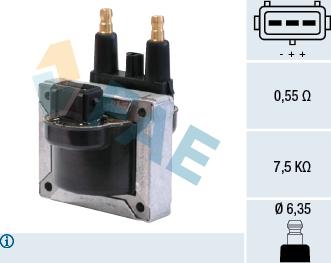 FAE 80234 - Ignition Coil onlydrive.pro