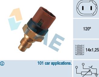 FAE 34100 - Siuntimo blokas, aušinimo skysčio temperatūra onlydrive.pro