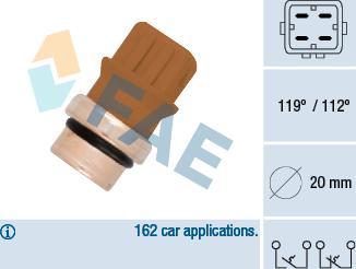 FAE 35580 - Andur,Jahutusvedeliku temp. onlydrive.pro