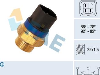 FAE 38110 - Temperatuurilülitus,radiaatorivent. onlydrive.pro