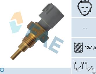 FAE 33910 - Sensor, coolant temperature onlydrive.pro