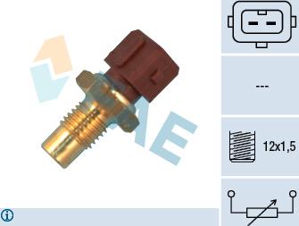 FAE 33415 - Sensor, coolant temperature onlydrive.pro