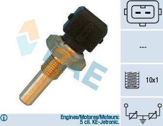 FAE 33410 - Sensor, coolant temperature onlydrive.pro