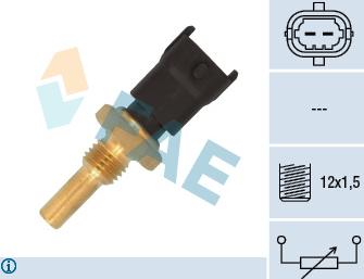 FAE 33485 - Sensor, oil temperature onlydrive.pro