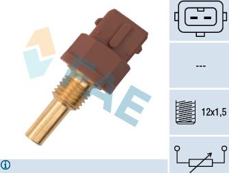 FAE 33595 - Sensor, oil temperature onlydrive.pro