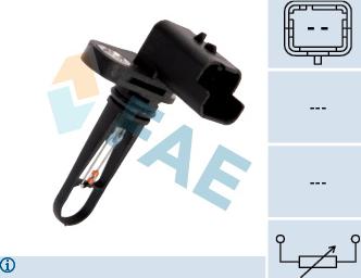 FAE 33509 - Siuntimo blokas, įsiurbiamo oro temperatūra onlydrive.pro