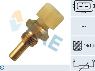 FAE 33030 - Sensor, coolant temperature onlydrive.pro