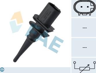 FAE 33169 - Jutiklis, išorės temperatūra onlydrive.pro