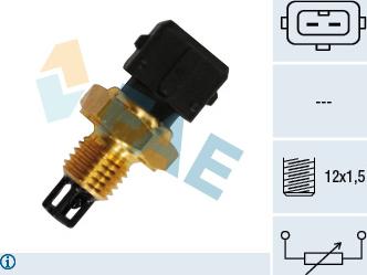 FAE 33160 - Siuntimo blokas, įsiurbiamo oro temperatūra onlydrive.pro