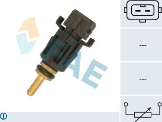 FAE 33167 - Sensor, coolant temperature onlydrive.pro