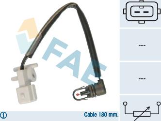 FAE 33185 - Devējs, Ārējā temperatūra onlydrive.pro