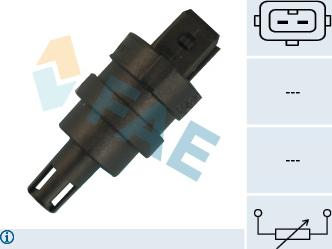 FAE 33228 - Siuntimo blokas, įsiurbiamo oro temperatūra onlydrive.pro