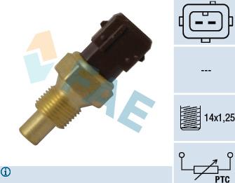 FAE 33792 - Sensor, coolant temperature onlydrive.pro