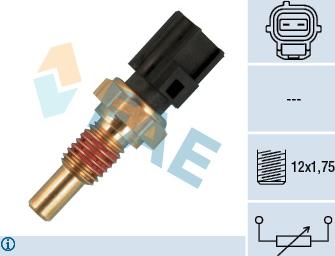 FAE 33746 - Jutiklis, cilindro galvos temperatūra onlydrive.pro