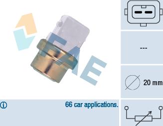 FAE 32600 - Siuntimo blokas, aušinimo skysčio temperatūra onlydrive.pro