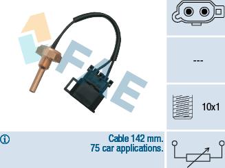 FAE 32370 - Датчик, температура охлаждающей жидкости onlydrive.pro