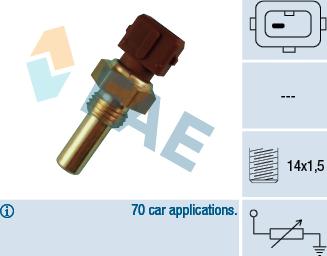 FAE 32270 - Siuntimo blokas, aušinimo skysčio temperatūra onlydrive.pro