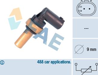 FAE 32710 - Siuntimo blokas, aušinimo skysčio temperatūra onlydrive.pro