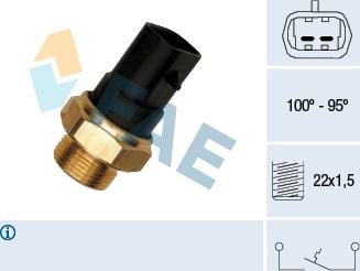 FAE 37280 - Temperatuurilülitus,radiaatorivent. onlydrive.pro