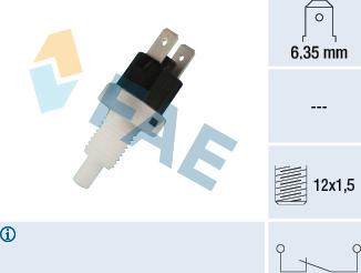 FAE 24200 - Brake Light Switch / Clutch onlydrive.pro