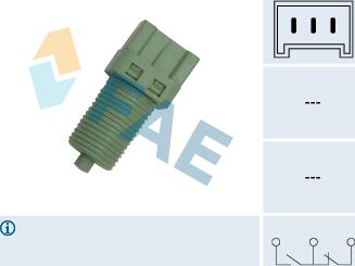 FAE 24700 - Brake Light Switch / Clutch onlydrive.pro