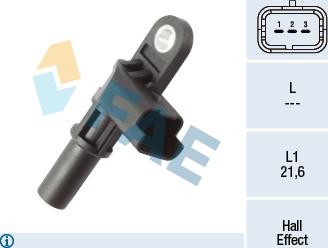 FAE 79444 - Sensor, camshaft position onlydrive.pro