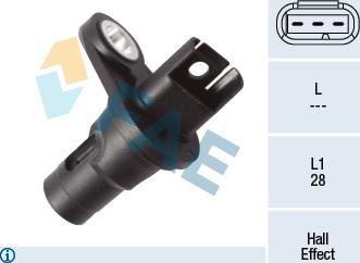 FAE 79445 - Sensor, crankshaft pulse onlydrive.pro