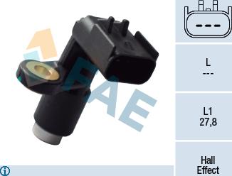 FAE 79415 - Sensor, crankshaft pulse onlydrive.pro