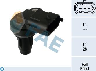 FAE 79477 - Sensor, camshaft position onlydrive.pro