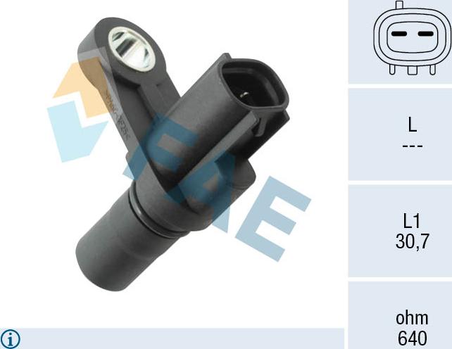 FAE 79539 - RPM Sensor, automatic transmission onlydrive.pro