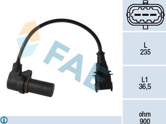 FAE 79068 - Sensor, crankshaft pulse onlydrive.pro