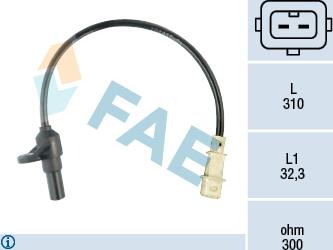 FAE 79084 - Sensor, crankshaft pulse onlydrive.pro