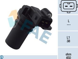 FAE 79162 - Sensor, crankshaft pulse onlydrive.pro