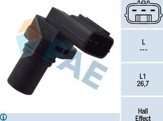 FAE 79139 - Sensor, crankshaft pulse onlydrive.pro