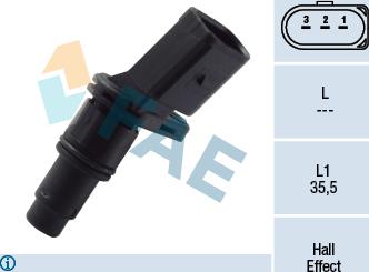 FAE 79342 - Sensor, camshaft position onlydrive.pro