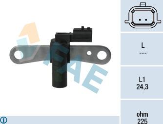 FAE 79327 - Sensor, crankshaft pulse onlydrive.pro