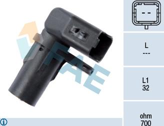 FAE 79254 - Sensor, crankshaft pulse onlydrive.pro